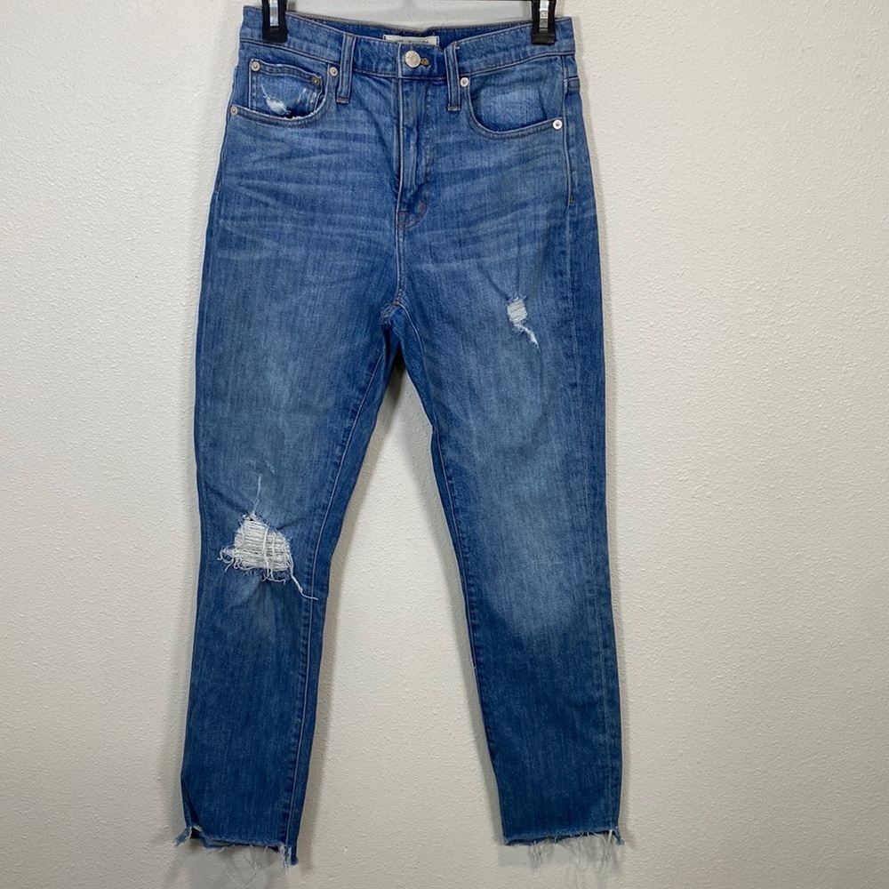 Madewell The High rise Slim Boyjean Jeans
